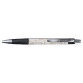 Roze Parels Gouden Ketting Pen (Achterkant)
