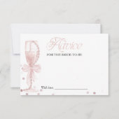 Roze Parels & Prosecco Vrijgezellenfeest Advies Ka Kaart (Voorkant)