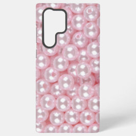 Roze Parels Samsung Galaxy Hoesje