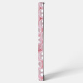 Roze Parels Samsung Galaxy Hoesje (Linkerkant)