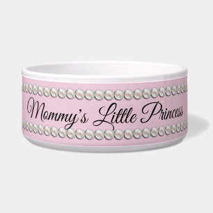 Roze parels van de kleine prinses Dog van mama Voerbakje