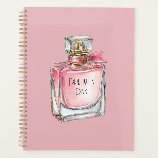 Roze Parfum Planner (Voorkant)