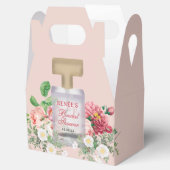 Roze Parfumfles Florale Bruiloft Feest Bedankdoosjes (Geopend)