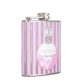  roze parfumfles op maat heupfles (Rechts)