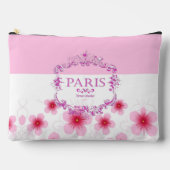 Roze Parijse bloemenmarkt Etui (Voorkant)