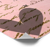  Roze Paris Collage art poster (Hoek)