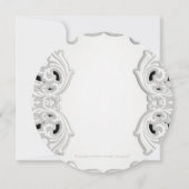  Roze Paris Sweet 16 Verjaardagsfeest Kaart (Achterkant)