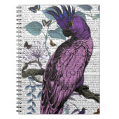 Roze Parrot Notitieboek (Voorkant)