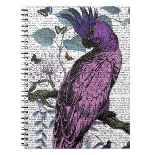 Roze Parrot Notitieboek