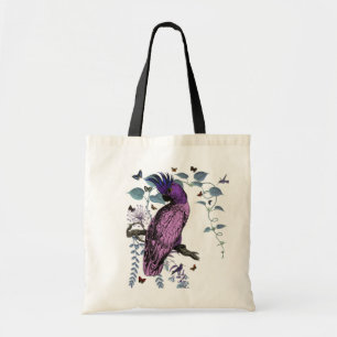 Roze Parrot Tote Bag
