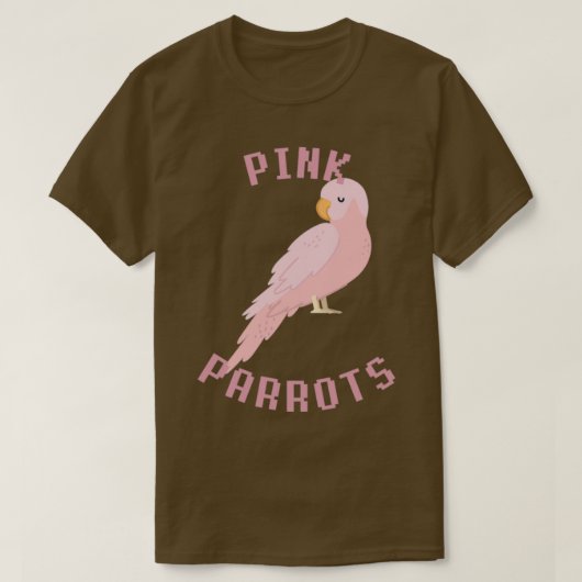 roze parrots mcc - kampioenschap t-shirt (Design voorkant)