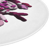 Roze partij sneeuwpop snijplank (Hoek)