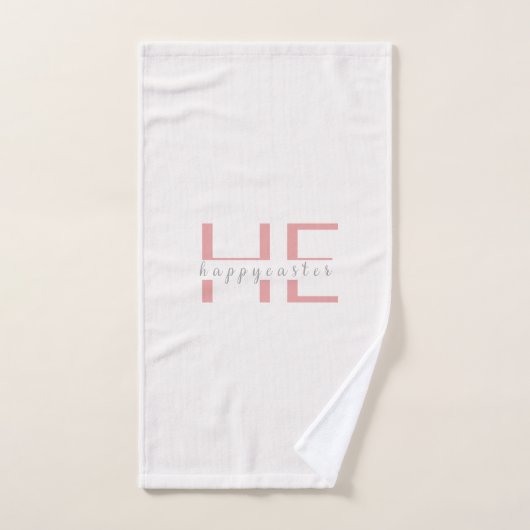 Roze Pasen Handdoek (Handdoek)