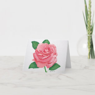 Roze paspoortkaart kaart