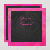 Roze passie aangepast kaart (Voorkant / Achterkant)