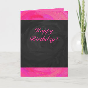 Roze passie aangepast kaart