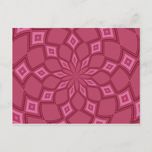 ROZE PASSIE BRIEFKAART (Voorkant)