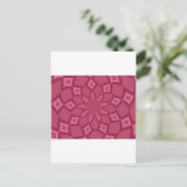ROZE PASSIE BRIEFKAART (Staand voorkant)