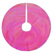 Roze Passie Kerstboom Rok (Voorkant)