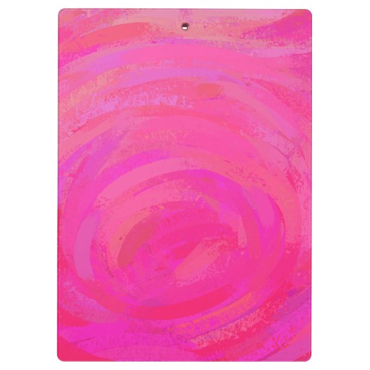 Roze Passie Klembord (Achterkant)