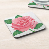 Roze Passie Kurken Onderzetters (Linkerzijde)