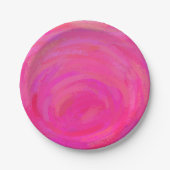 Roze Passie Papieren Bordje (Voorkant)