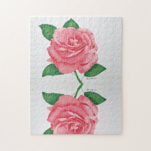 Roze Passie Puzzle Legpuzzel (Verticaal)