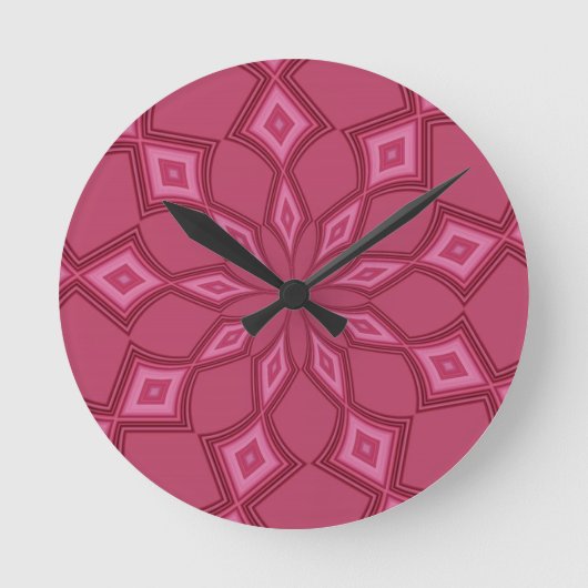 ROZE PASSIE RONDE KLOK (Voorkant)