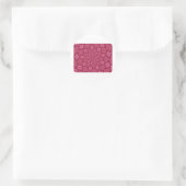 ROZE PASSIE RONDE STICKER (Tas)