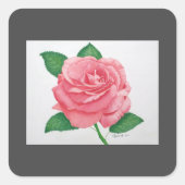 Roze passie sticker (Voorkant)