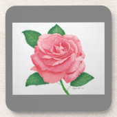 Roze Passion Cork Onderzetters (Voorkant)