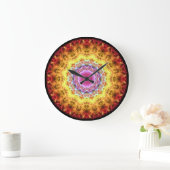 Roze Passion kaleidoscoop Grote Klok (Huis)