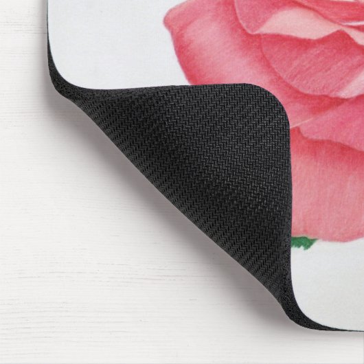 Roze Passion Mousepad Muismat (Hoek)
