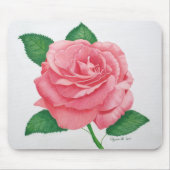 Roze Passion Mousepad Muismat (Voorkant)