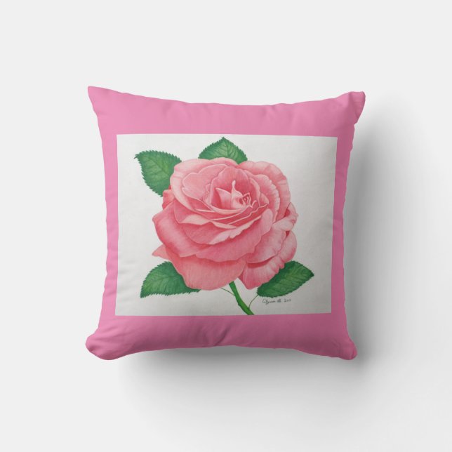 Roze Passion Pillow Kussen (Voorkant)