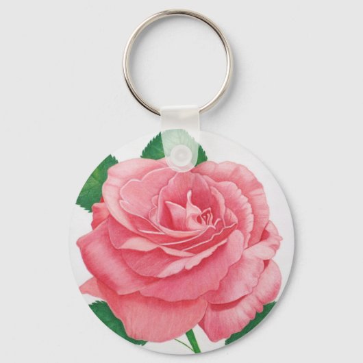 Roze Passion Sleutelhanger (Voorkant)
