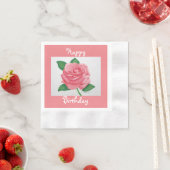 Roze Passion Standaard servet (Insitu)