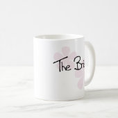 Roze pasta drijft de bride koffiemok (Voorkant rechts)