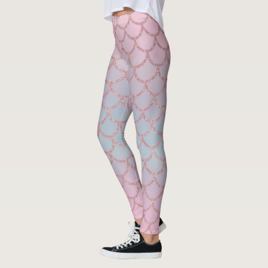 Roze pasta Leggings voor het smaakje (Links)