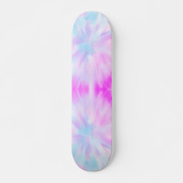 Roze pastaafkleurige kleurstofskateboard persoonlijk skateboard