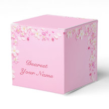 Roze Pastel Bloemblaadje Gepersonaliseerde Favorie