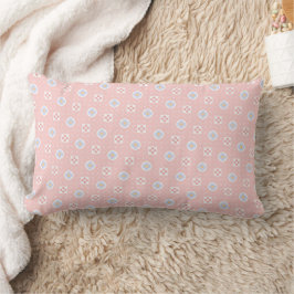 Roze Pastel Bloemendesign Kussen