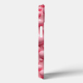 Roze Pastel Bubble Textuur iPhone Hoesje voor Vrou (Achterkant / Rechts)
