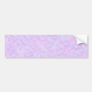 Roze Pastel Bumpersticker