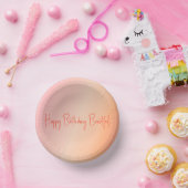 Roze pastel gekleurd papieren kommen (Feest)