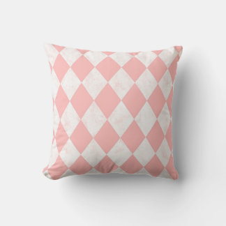 Roze Pastel Harlekijn Diamant Naadloos Patroon Thr Kussen