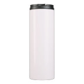 Roze Pastel Hart Thermische Tumbler voor Mam Thermosbeker (Achterkant)