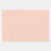 Roze Pastel Kerst Vibe Gift Wrap Inpakpapier Vel (Voorkant 2)