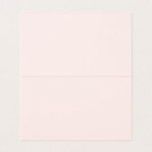 Roze Pastel Little Boo Ghost Plaatskaart Tafeldeco Kaart (Binnenkant ongevouwen)