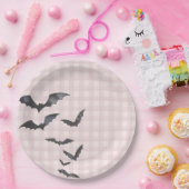Roze Pastel Little Boo Ghost Verjaardag Dessert Papieren Bordje (Feest)